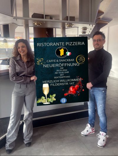 Ein herzliches Willkommen der neuen Gastro